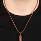 Holistic Harmony - Orange - Paparazzi Necklace Image