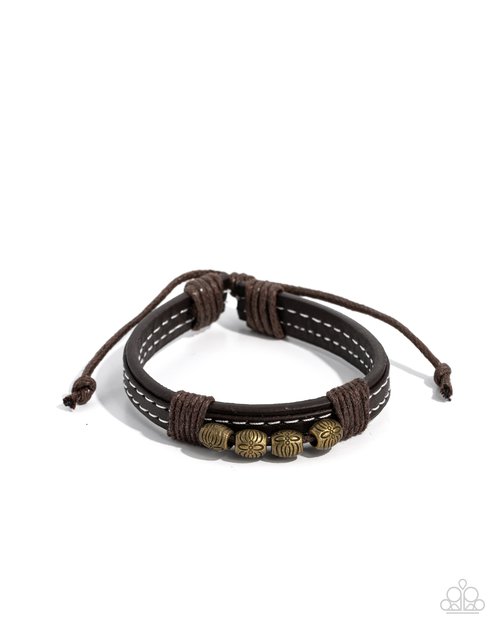 Ancient Archipelago - Brass - Paparazzi Bracelet Image