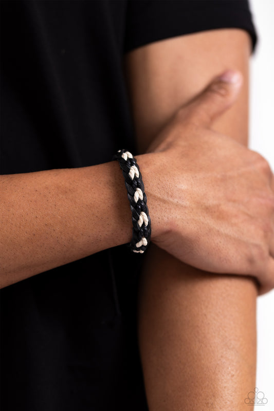 Tidal Drift - Black - Paparazzi Bracelet Image