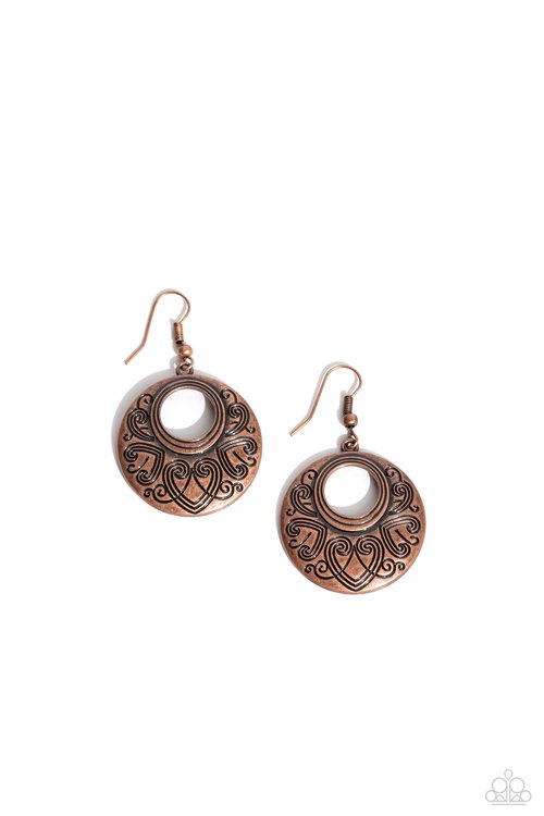 Western Beau - Paparazzi Earring Image