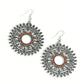 Revel in Radiance - Orange - Paparazzi Earring Image