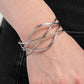 Fierce Fusion - Silver - Paparazzi Bracelet Image