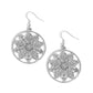 Garden Allure - Silver - Paparazzi Earring Image