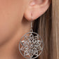 Garden Allure - Silver - Paparazzi Earring Image