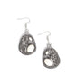 Hibiscus Harvest - White - Paparazzi Earring Image