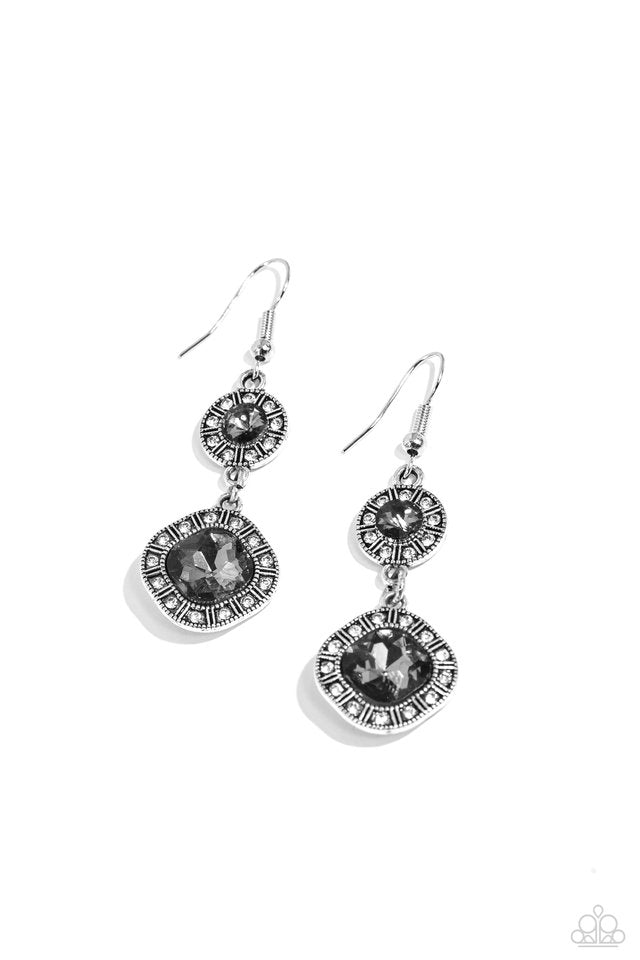 Modern Motives - Silver - Paparazzi Earring Image