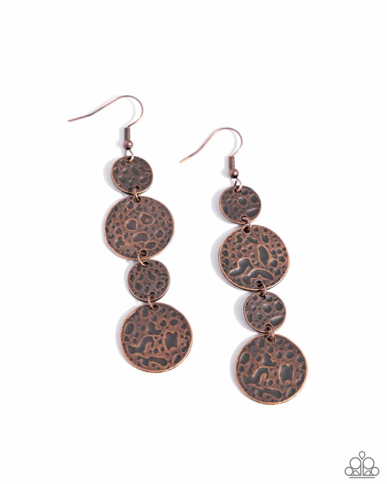 Texture Tutorial - Copper - Paparazzi Earring Image