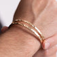 Excessive Edge - Gold - Paparazzi Bracelet Image