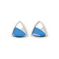 Kaleidoscopic Collision - Blue - Paparazzi Earring Image