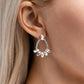 Experience Elegance - White - Paparazzi Earring Image