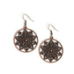 Garden Allure - Copper - Paparazzi Earring Image