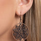 Garden Allure - Copper - Paparazzi Earring Image