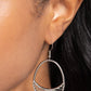Segmented Shimmer - Silver - Paparazzi Earring Image