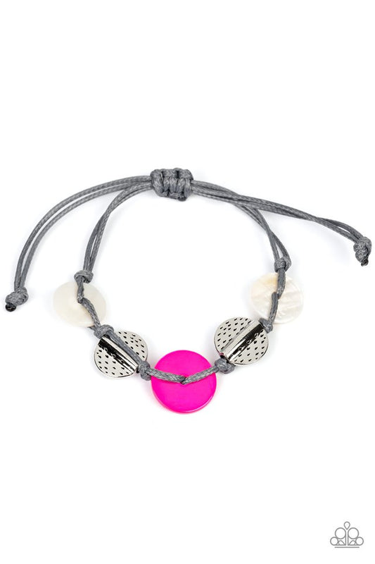 Shore Up - Pink - Paparazzi Bracelet Image