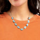 Southern Safari - Blue - Paparazzi Necklace Image