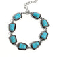 Chasing Canyons - Blue - Paparazzi Bracelet Image