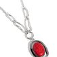 Sandstone Stroll - Red - Paparazzi Necklace Image