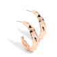 HOOP it Up - Copper - Paparazzi Earring Image