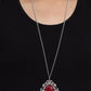 Dream Board Dazzle - Red - Paparazzi Necklace Image