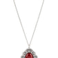 Dream Board Dazzle - Red - Paparazzi Necklace Image