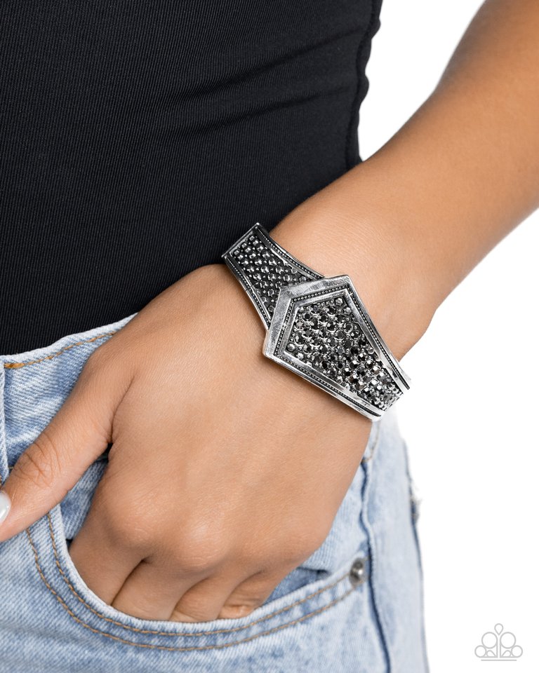 Order of the Arrow - Silver - Paparazzi Bracelet Image