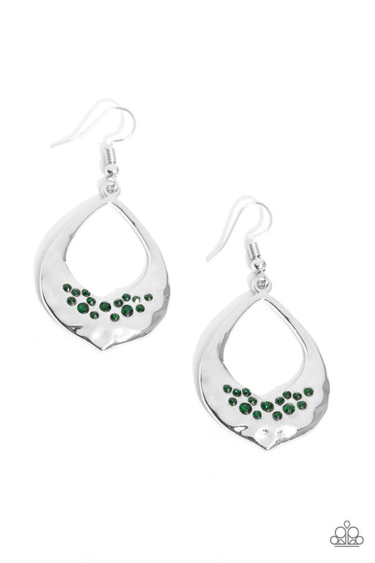 CACHE Reserve - Green - Paparazzi Earring Image