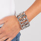 Industrial Indulgence - Silver - Paparazzi Bracelet Image