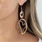 Enchanting Echo - Gold - Paparazzi Earring Image