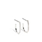 Admirable Arches - Silver - Paparazzi Earring Image