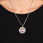 Sundial Dance - Orange - Paparazzi Necklace Image