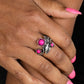 Wonderland Wildflower - Pink - Paparazzi Ring Image