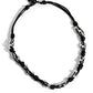 Braided Brawl - Black - Paparazzi Necklace Image