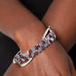 Timeless Trifecta - Purple - Paparazzi Bracelet Image