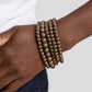 Sonoran Stripes - Brass - Paparazzi Bracelet Image