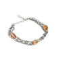 Business Brunch - Orange - Paparazzi Bracelet Image