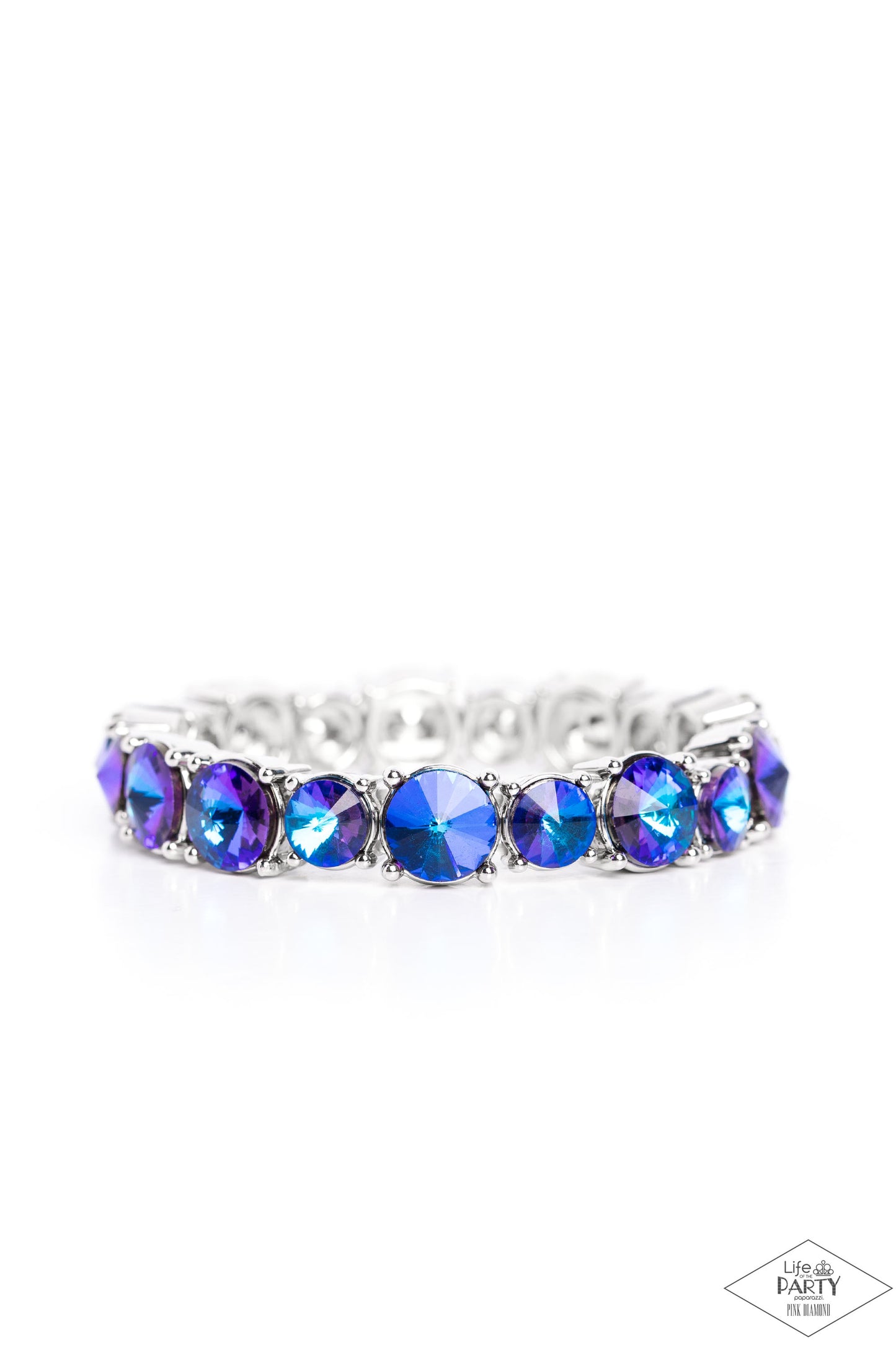 Paparazzi Bracelet ~ Born To Bedazzle - Blue