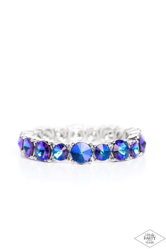 Pulsera Paparazzi ~ Born To Bedazzle - Azul