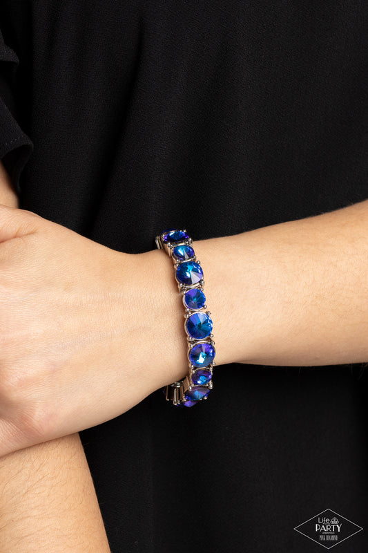 Pulsera Paparazzi ~ Born To Bedazzle - Azul