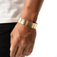 Linear Layers - Gold - Paparazzi Bracelet Image