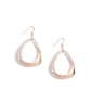 Subtle Solstice - Rose Gold - Paparazzi Earring Image