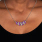 Lustrous Laurels - Purple - Paparazzi Necklace Image