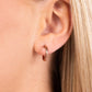 Linear Lady - Copper - Paparazzi Earring Image