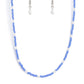 Beaded Blitz - Blue - Paparazzi Necklace Image