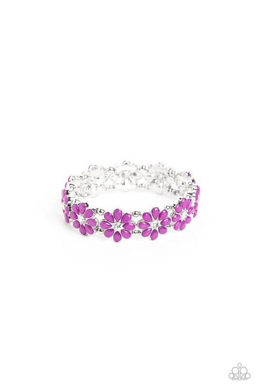 Hawaiian Holiday - Purple - Paparazzi Bracelet Image