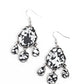 Organic Optimism - Black - Paparazzi Earring Image