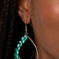 Looking Sharp - Green - Paparazzi Earring Image