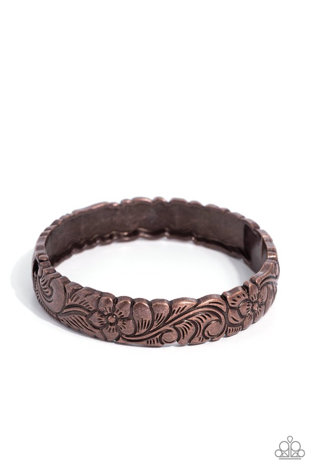 Grounded Grace - Copper - Paparazzi Bracelet Image