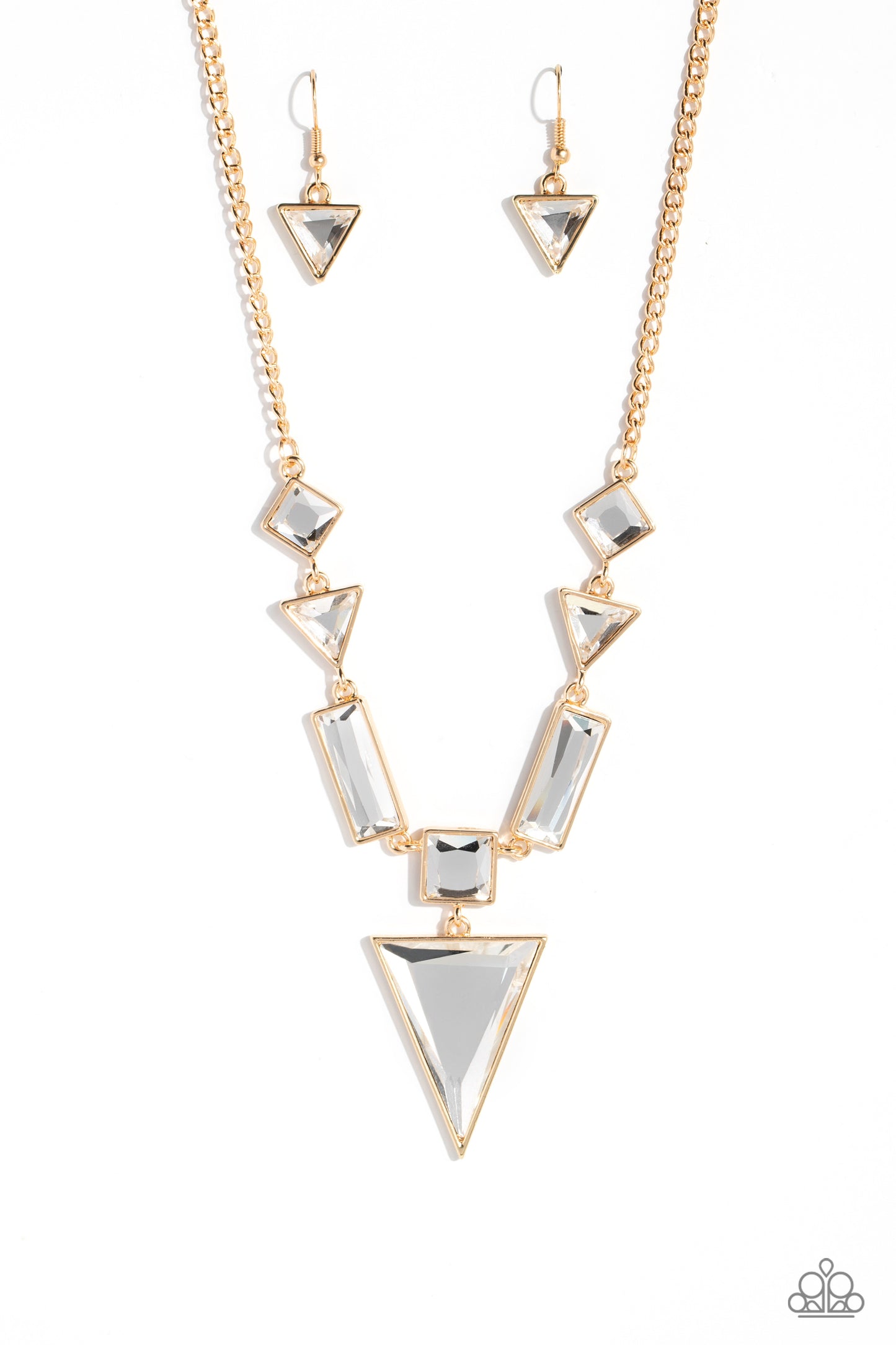 Paparazzi Necklace ~ Fetchingly Fierce - Gold