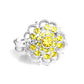 Love ROSE - Yellow - Paparazzi Ring Image