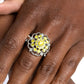 Love ROSE - Yellow - Paparazzi Ring Image